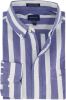 Gant casual overhemd regular blauw wit gestreept katoen wijde fit online kopen