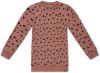 Koko Noko sweatjurk Nathalie met all over print oudroze/zwart online kopen