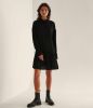 Na-kd Zwarte Na kd Mini Jurk Frill Detail Mini Dress online kopen