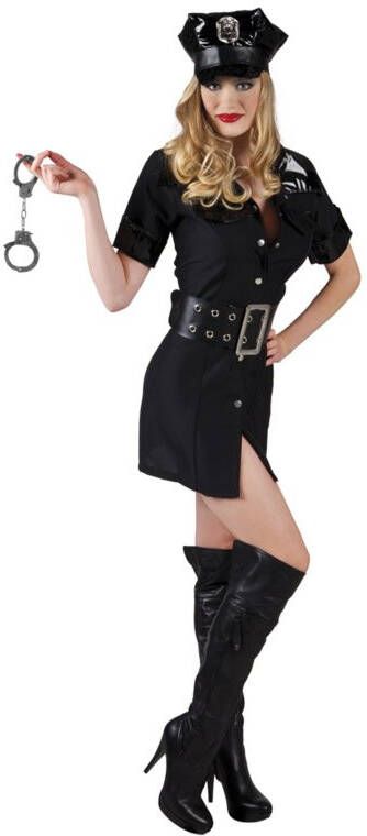 Boland verkleedpak sexy politie officier dames zwart maat 40/42 online kopen