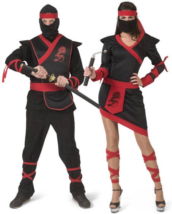 Confetti Sexy ninja nana jurkje | ninja lady online kopen