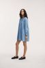 Denham Chelsea midi tuniekjurk van chambray online kopen