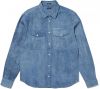 Denham Casual Overhemden Blauw Heren online kopen