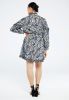 Fabienne Chapot Blauwe Mini Jurk Daila Broderie Dress 102 online kopen