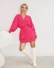 Freebird Roze Midi Jurk Wv drape pes 23 1 online kopen