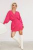 Freebird Roze Midi Jurk Wv drape pes 23 1 online kopen