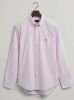 GANT gestreept regular fit overhemd light pink online kopen