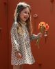 Looxs Revolution Mousseline wijde jurk animal voor meisjes in de kleur online kopen