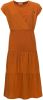 Looxs Revolution Maxi jurk krinkel look oker voor meisjes in de kleur online kopen