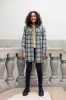 Looxs Revolution Wollen overshirt ruit voor meisjes in de kleur online kopen