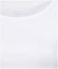 Marc Cain E 48.37 J14 Basisshirt met een brede halslijn 100 , Wit, Dames online kopen