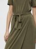 Object Donkergroene Midi Jurk Objannie Nadia S/s Dress Noos online kopen