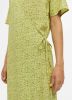 Object Long Wrap Dress , Groen, Dames online kopen