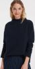 Opus Gewelia sweater met opstaande kraag en knoopdetail online kopen