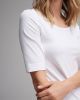 OPUS Shirt met ronde hals Sanika in clean basic model online kopen