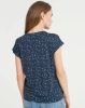 Opus Sandi Vintage Flower Shirt Blue Shadow Dames online kopen