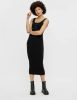 Pieces 17112261 Long dress , Zwart, Dames online kopen