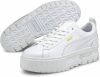 Puma Mayze Dames Schoenen White Leer, Synthetisch online kopen