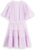 Scotch & Soda 167963 1179 scotch and soda midi length paneled dress with gathering details orchid online kopen