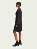 Scotch & Soda Mini jurk met print, V hals en lange mouwen online kopen