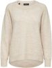 Selected Femme Truien Lulu Long Sleeve Knit O Neck B Roze online kopen