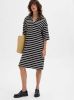 Selected Femme Zwarte Midi Jurk Slftala 2/4 Short Dress online kopen
