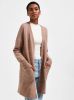 Selected Femme Lulu fijngebreid vest in alpaca wolblend met steekzakken online kopen
