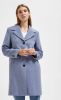 Selected Femme Grijze Mantel New Sasja Wool Coat B online kopen