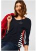 STREET ONE Shirt met 3/4 mouwen Style Ellen met elastiek in de zoom online kopen