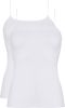 Ten Cate Women Spaghetti Shirt(30198)White(two pack ) online kopen