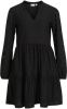 VILA A lijn jurk VIKAWA van gerecycled polyester zwart online kopen