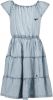 Vingino off shoulder trapeze jurk Perloes lichtblauw online kopen