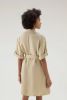 Woolrich Utility jurk met riem , Beige, Dames online kopen