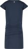 Vingino jurk Essentails Logo meisjes katoen donkerblauw online kopen
