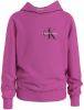 Calvin klein JEANS hoodie met logo roze online kopen