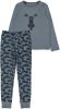 NAME IT KIDS pyjama NKMNIGHTSET met printopdruk grijsblauw online kopen