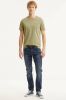 Tom Tailor slim fit jeans Piers dark stone wash denim online kopen