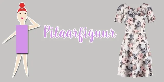 Pilaarfiguur jurk