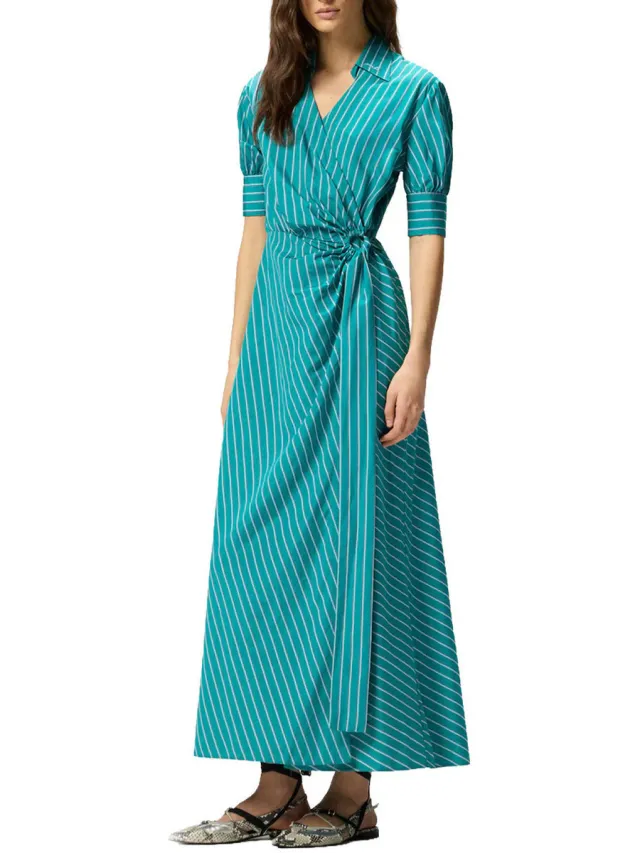Pinko Lange Jurk Pinko 106669_a33q-se1 Groen