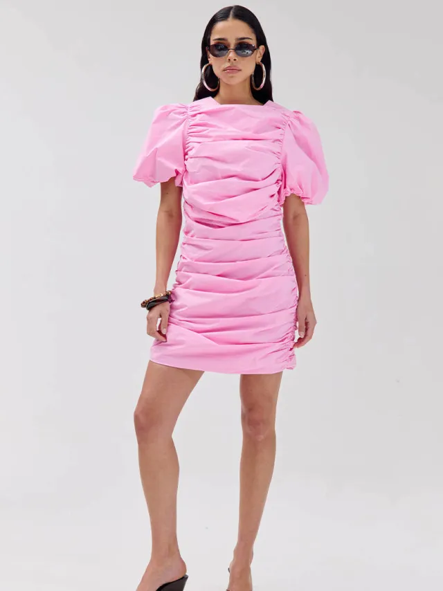 Harper & Yve NILS-DR cocktailjurk roze