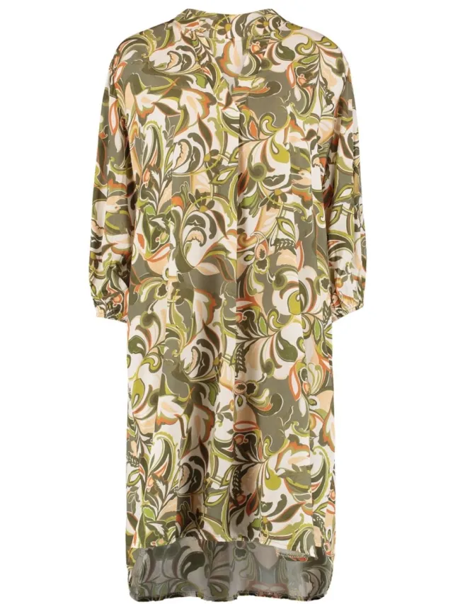 Zabaione Dames Jurk Khaki