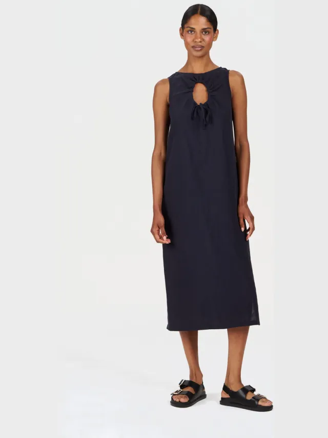 KOMODO dames vegan Jurk Shanti Navy