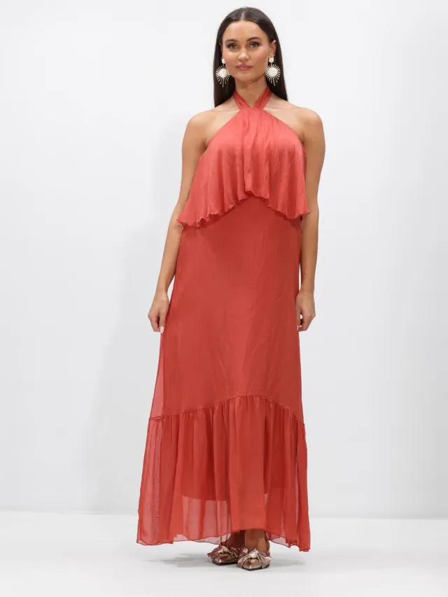 Aaiko Dames Jurken Albina Se 505 - Rood
