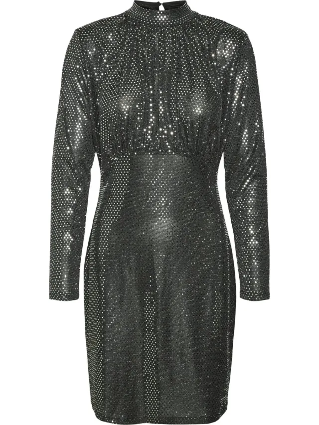 Vero Moda Jurk VMEVALINE Korte jurk Black
