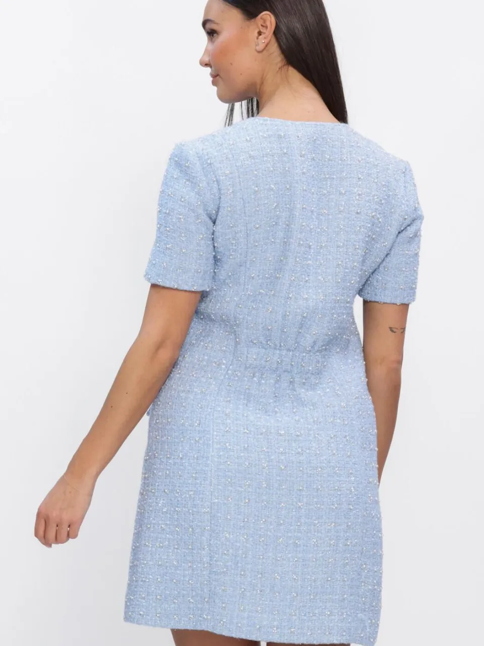 Bruuns Bazaar Dames Jurken Attaleabbzenny Dress - Lichtblauw, foto 3