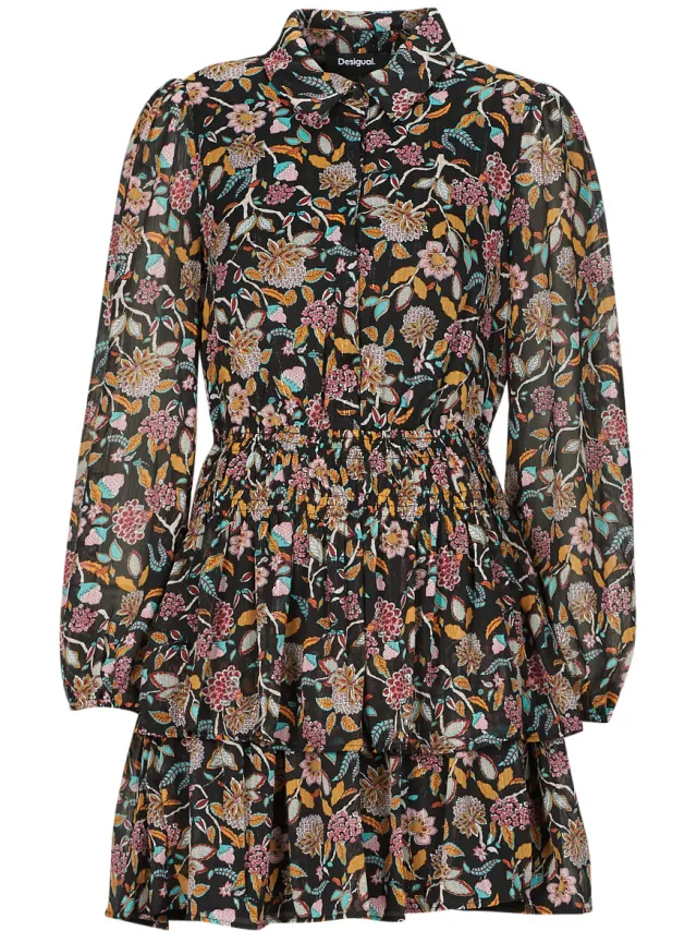 Desigual Korte Jurk Desigual VEST SANDALO Multicolour