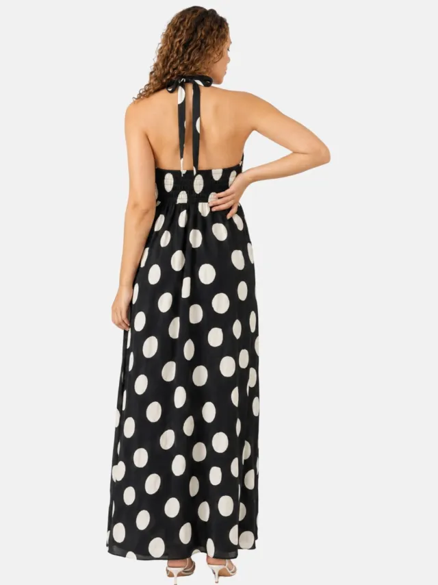 Elara Maxikleid Schwarz