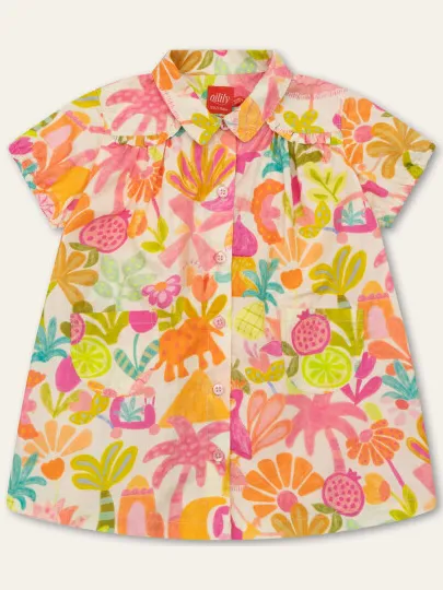 Oilily Daloo jurk Veelkleurig