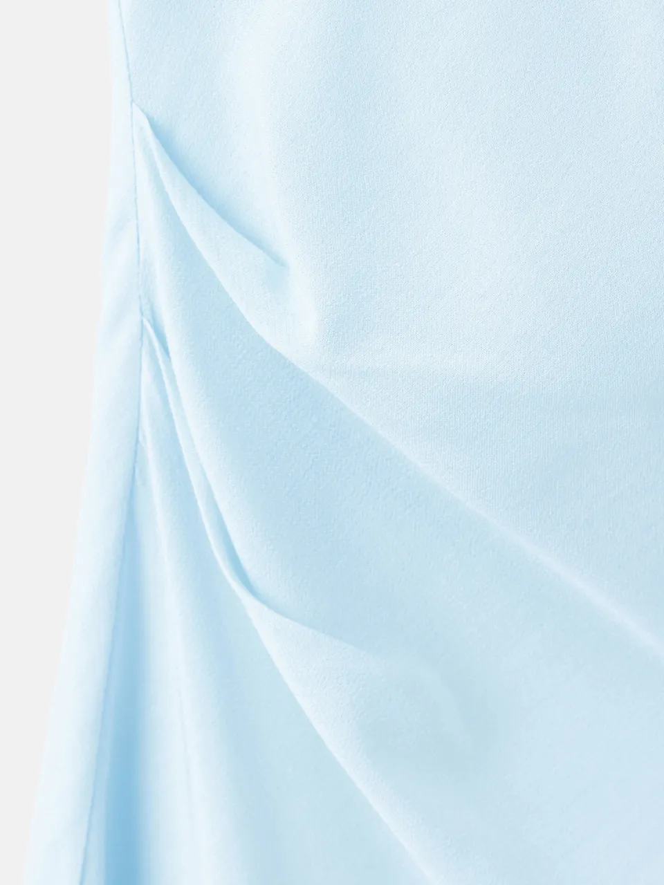Mango halter midi jurk - lichtblauw, foto 7
