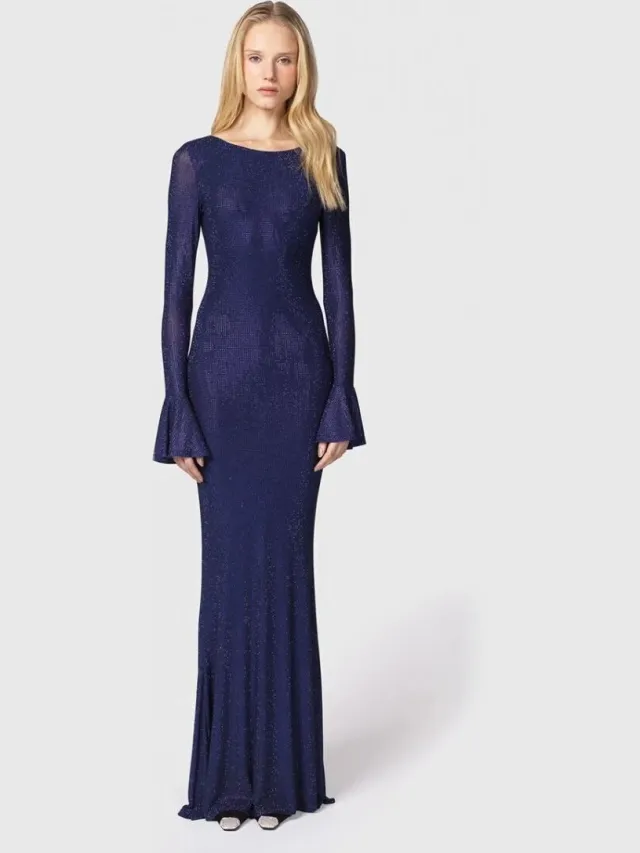 Twenty Fourhaitch Jurk Twenty Fourhaitch ALGEDI A00016-BLU Blauw